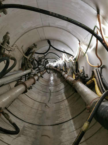 Abbildung 6 Blick In Den Bereits Verpressten Rohrstrang